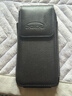 忠慧（ZHONGHUI）商務(wù)男士手機掛腰皮套適用蘋(píng)果榮耀vivoOPPO真牛皮背夾掛腰包豎套 豎套大號—黑色背夾款 曬單實(shí)拍圖