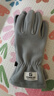 探路者（TOREAD）抓絨手套男女通用戶(hù)外騎行登山保暖徒步手套TELLCM90729霧灰 M 曬單實(shí)拍圖