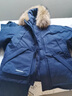 90鴨絨加肥加大碼羽絨服女200斤胖mm短款工裝風(fēng)派克服沖鋒 衣女冬 黃色（本色貉子毛領(lǐng)） XL 120斤-150斤 曬單實(shí)拍圖