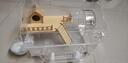 卡熙倉鼠籠子超大豪華別墅金絲熊亞克力透明專(zhuān)用飼養籠小型寵物倉鼠窩 亞克力倉鼠籠-木屋套裝【送新手禮包】 曬單實(shí)拍圖