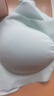 ubras無(wú)尺碼輕薄透氣華夫格吊帶細肩帶不悶汗內衣女文胸罩無(wú)鋼圈 【文胸】薄荷奶糖色 均碼 背心款-(100-130斤) 曬單實(shí)拍圖