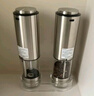 圓樂(lè )（circle joy）不銹鋼電動(dòng)胡椒研磨器 充電式家用花椒海鹽研磨瓶調味瓶罐 雙支款 曬單實(shí)拍圖
