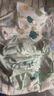 童泰（TONGTAI）嬰兒短袖包屁衣夏季純棉寶寶連體衣新生兒三角哈衣爬服綠色59cm 曬單實拍圖