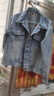 恒源祥春秋新款復古牛仔外套女寬松小個(gè)子時(shí)尚氣質(zhì)搭短款夾克上衣 藍色 【版】 2XL 130-140斤 曬單實(shí)拍圖