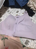 Keep高強度運動(dòng)內衣女跑步服健身文胸一體杯防下垂 蘭花紫色 XL  曬單實(shí)拍圖