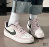 耐克（NIKE）女鞋板鞋 2025秋季新款COURT學(xué)生運(yùn)動(dòng)鞋時(shí)尚潮流低幫休閑鞋大童鞋 粉色熊貓-005 36.5 曬單實(shí)拍圖