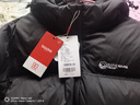 鴨鴨【255g充絨】羽絨服男士短款加厚冬季新款時(shí)尚面包服防寒保暖外套 黑色 XL 曬單實(shí)拍圖