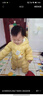 巴拉巴拉童裝嬰兒連體羽絨服輕薄羽絨服寶寶衣服2025冬裝抱衣爬服男童女童 黃色雪人-白鴨絨 73 cm-充絨量37g 曬單實(shí)拍圖