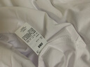森馬（Semir）短袖T恤男修身純色內(nèi)搭純棉2025夏季V領(lǐng)白t百搭上衣109325100102 曬單實拍圖