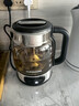 歐美特（OUMETE）煮茶壺 煮茶器 第七代噴淋式蒸汽茶壺 養生壺 玻璃恒溫保溫煮茶燒水壺OMT-PC1036 曬單實(shí)拍圖