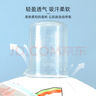 9i9嬰兒包被新生兒抱被寶寶包巾純棉包單兒童蓋毯帶帽愛(ài)心熊85cm 曬單實(shí)拍圖