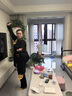 春秋太極服練功高端黑色高端刺繡龍鳳男女中國風(fēng)飄逸太極拳表演服 繡鳳 M 120-140斤 曬單實(shí)拍圖