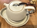 東道汝窯茶壺河南非遺陶瓷茶具石瓢壺天青色開(kāi)片可養禮贈佳品招待送禮 曬單實(shí)拍圖