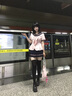 東鯨歲時(shí)記東京歲時(shí)記jk制服套裝原創(chuàng  )正版粉撞紺水手服日系校服水手裙套裝 紺色半裙-藍色襟線(xiàn) M 曬單實(shí)拍圖