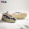 FILA 斐樂(lè )TREK老爹鞋男鞋新款休閑鞋時(shí)尚復古運動(dòng)鞋跑鞋  白蘆筍/漿果藍-WD 41 曬單實(shí)拍圖