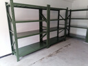 海艾珈倉儲倉庫貨架置物架多層儲藏室貨物架超市快遞鐵架子軍綠色貨架 曬單實(shí)拍圖