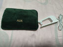 奧克斯（AUX）熱水袋暖肚子注水安全防爆暖水袋充電暖手寶寶貼暖保暖電熱寶 202墨綠【防爆丨自動(dòng)斷電】雙插 曬單實(shí)拍圖
