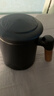 京東京造茶杯便攜式黑陶茶泡茶壺茶杯功夫茶具辦公杯隨身茶壺容量400ml 曬單實(shí)拍圖