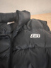 Skechers斯凱奇兒童羽絨服秋冬季男女童外套羽絨馬甲L424K080/L425K029 碳黑/0018 170 cm 曬單實(shí)拍圖