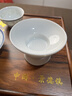 冠若景德鎮陶瓷玲瓏瓷功夫茶具套裝高檔蓋碗茶杯家用辦公室泡茶禮盒裝 （星影）玲瓏蓋碗茶具套裝 曬單實(shí)拍圖