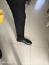 京東京造【抗皺免燙】西褲男褲子休閑褲男秋季西裝 黑35 曬單實(shí)拍圖