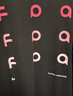FPA涼感運動(dòng)印花短袖夏季寬松圓領(lǐng)重磅運動(dòng)情侶裝潮牌半袖白色t恤男 黑色 M 曬單實(shí)拍圖