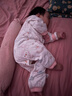 威爾貝魯（WELLBER）恒溫睡袋嬰幼兒1-3歲竹棉睡衣秋冬兒童寶寶防踢被子薄夾棉 綺夢M 曬單實拍圖