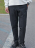DESCENTE迪桑特RUNNING跑步運動(dòng)健身防風(fēng)防潑水男士梭織運動(dòng)長(cháng)褲 BK-黑色 XL (180/88A) 曬單實(shí)拍圖