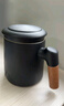 京東京造茶杯便攜式黑陶茶泡茶壺茶杯功夫茶具辦公杯隨身茶壺容量400ml 曬單實(shí)拍圖