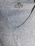 水晶豆男士寬肩背心純棉坎肩打底汗衫修身型無(wú)袖V領(lǐng)t恤運動(dòng)緊身全棉夏季 曬單實(shí)拍圖