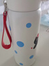 保溫杯316不銹鋼水杯高顏值吸管杯學(xué)生便攜杯子杯套款點(diǎn)點(diǎn)貓570ml 曬單實(shí)拍圖
