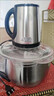 九陽(yáng)家用多功能絞肉機5L純銅電機6L商用大容量絞肉碎菜和面攪拌一體機 6升5速商用/800w【2套刀】 6L 曬單實(shí)拍圖