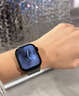 Apple/蘋(píng)果 Watch Series 10 智能手表GPS款42毫米亮黑色鋁金屬表殼黑色運動(dòng)型表帶M/L MX1P3CH/B 曬單實(shí)拍圖