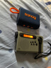 岑迷D900防災應急全波段收音機太陽(yáng)能充電手搖發(fā)電手機充電寶a  軍綠Typc版 曬單實(shí)拍圖