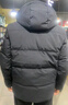 波司登（BOSIDENG）【反季】羽絨服新國標90絨男短款新升級版型高包容連帽保暖外套 黑色8056 M 175/96A 曬單實(shí)拍圖