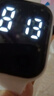 其他品牌高顏值LED手表時(shí)尚方形學(xué)生科技感超強夜光數字個(gè)性運動(dòng) 白色 曬單實(shí)拍圖