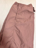 無印良品（MUJI）女式OBP再生尼龍裙褲褲子女款 短褲 休閑褲女裝25年夏季BE15CC5S 煙熏粉色 XL （165/74A） 曬單實(shí)拍圖