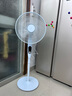 格力風(fēng)扇落地扇家用一級節(jié)能省電直流變頻電風(fēng)扇低噪輕音智能遙控12檔七葉定時預(yù)約宿舍辦公室搖頭 順豐速發(fā)-FDZ-40X65Bg7-淡雅藍 曬單實拍圖