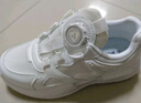 回力（Warrior）小白鞋兒童運動(dòng)鞋休閑鞋男女童老爹鞋 WZ(CL)-0679 白色 35  曬單實(shí)拍圖