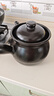 康舒（KANGSHU）老式中藥罐熬藥砂鍋家用煎藥壺煎鍋藥煲藥鍋專(zhuān)用藥罐子煮藥的瓦罐 黑色藥壺3100ML 藥材300-400g內 曬單實(shí)拍圖