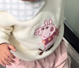 巴拉巴拉嬰兒毛衣女童冬季針織衫【小豬佩奇IP】200424103005 曬單實(shí)拍圖