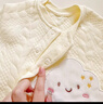 babylove嬰兒連體衣秋冬純棉可愛寶寶哈衣爬服新生兒夾棉保暖衣服秋冬裝 曬單實拍圖
