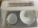 名創(chuàng)優(yōu)品（MINISO）廚房碗筷餐具收納盒碗碟盤收納置物架母嬰帶瀝水廚房碗柜置物架 奶油白【約7-8人|品牌優(yōu)選】 曬單實拍圖