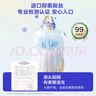 兔頭媽媽 兒童倍速牙刷6-12歲輕巧便攜 更寬更薄共4支套裝藍粉哪吒 曬單實(shí)拍圖