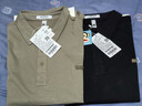 大嘴猴（paul frank）短袖polo衫男士翻領(lǐng)寬松短袖男夏季商務(wù)polo衫上衣 3XL  黑色  曬單實拍圖