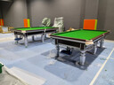 博卡奇【大理石包安裝】臺球桌標(biāo)準(zhǔn)中式八球俱樂部臺球廳大理石家用黑八 8尺 木庫6腿豪配-4.0大理石 曬單實拍圖