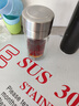圓樂（circle joy）茶水分離泡茶杯男女迷你雙層隔熱玻璃杯過濾便攜簡約不銹鋼水杯 曬單實拍圖