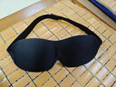 眼罩遮光睡眠3d立體眼罩男女航空旅行睡眠眼罩無(wú)鼻翼健康日常護理 3D立體款眼罩-黑色 曬單實(shí)拍圖