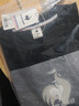 樂(lè )卡克（Le coq sportif）法國公雞男女春運動(dòng)休閑大logo短袖T恤 炫黑色 M 曬單實(shí)拍圖