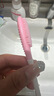語(yǔ)森憶雙頭硅膠面膜刷臉部清潔按摩刷泥膜涂抹面部自制軟膜工具專(zhuān)用刷子 粉色1把 曬單實(shí)拍圖
